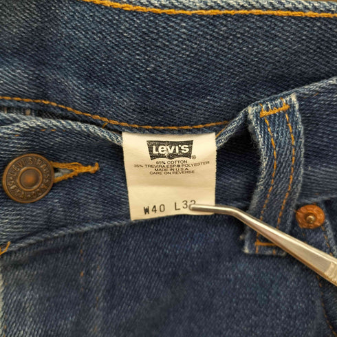 リーバイス Levis 90S USA製 ボタン裏 554 刻印 紙パッチ 517 ブーツ デニムパンツ 99年製 メンズ  W40 L32
